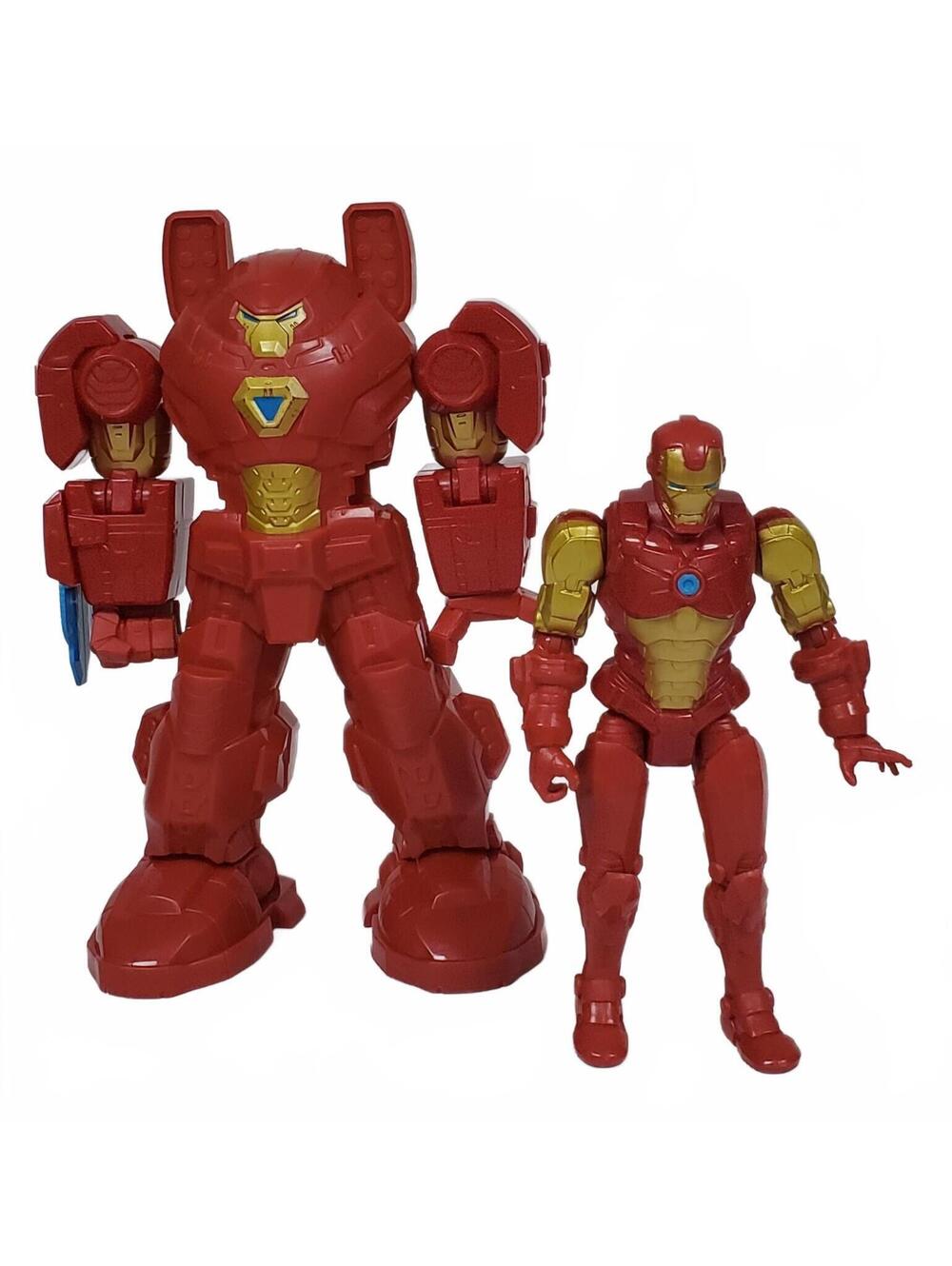 Marvel Iron Man Hulkbuster Action Figure Set - 2 Pieces VG
